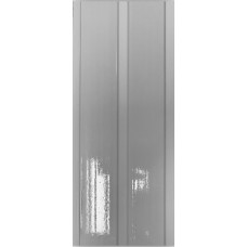 Панель ПВХ 2-х секционная СЕРАЯ КОМБИНИРОВАННАЯ 3000*140 мм